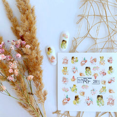 Sticker Design RF281 (Adesivi idrosolubili)