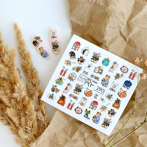 Sticker Design RF290  (Wasserlösliche Aufkleber)