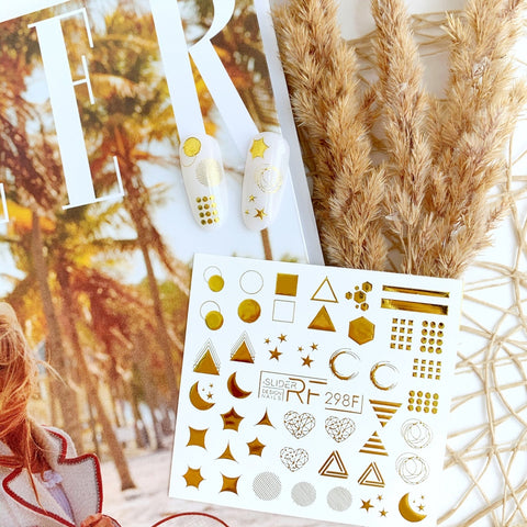 Sticker Design RF298F  (Wasserlösliche Aufkleber)