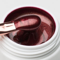 Nailart Glitter Gel 'Mon Cherry' (without sweat layer) by Love My Nails