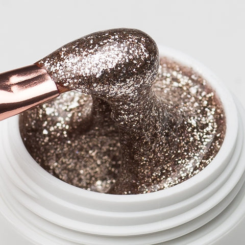 Gel per nail art glitter 