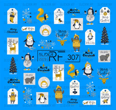 Sticker Design RF307 (Adesivi lavabili)