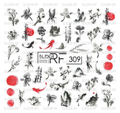 Design adesivo RF309 (adesivi solubili in acqua)