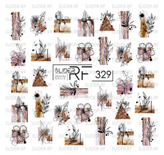 Sticker Design RF329 (Adesivi delicati)