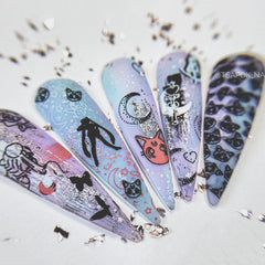 Stamping Platte Schablone  Nr. 077 von Swanky