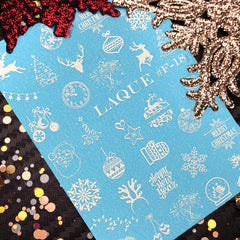 Sticker Design F-18 von LAQUE (Wasserlösliche Aufkleber) Wintermotive