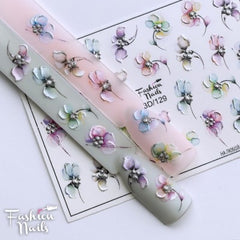 Sticker Design 3D Nr. 129 (Wasserlösliche Aufkleber)