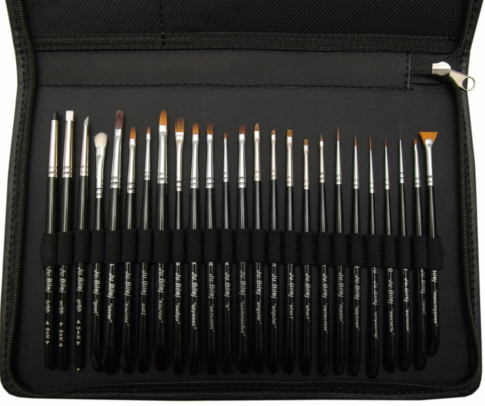 Brush set for nail design 'Gel Premium' Ju. Bilej JB_Set16