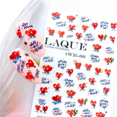 Slider WB60 (Wasserlösliche Aufkleber) Liebe