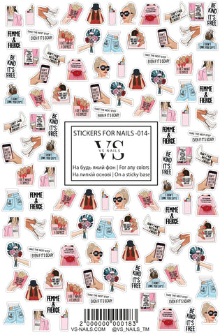 Sticker (selbstklebend) Love Nr. 014 von VS