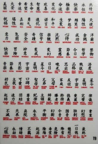 selbstklebende Slider Sticker (verschiedene Sprüche) Nr. T9 von i-Stix