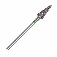 Insert bit in hard metal round cone (green) coarse from KMIZ 6mm diameter