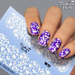 Sticker Design W12 (Sticker ad acqua)