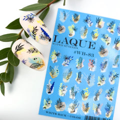 Sticker Design WB83 (Wasserlösliche Aufkleber) von Laque erhältlich ab 28.09