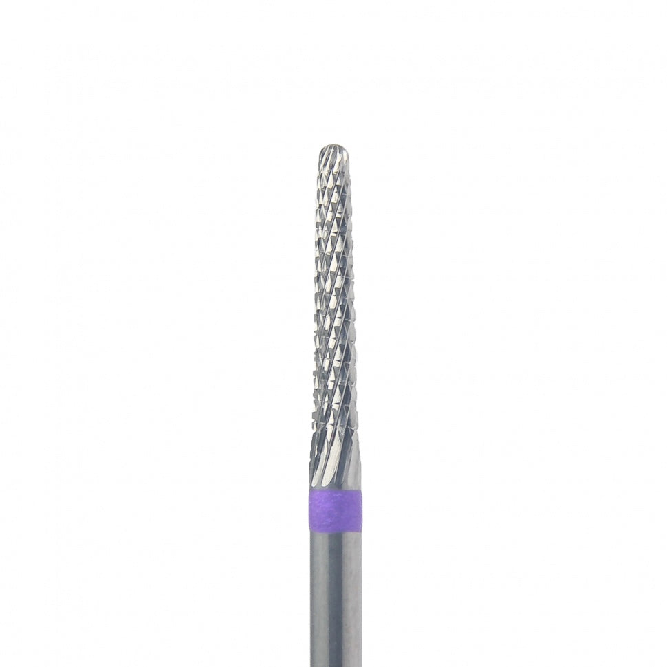 Fräseraufsatz Hartmetall Bit Rundkegel (violett) grob von KMIZ
