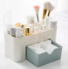 Organizer Box per accessori per unghie beige-rosa