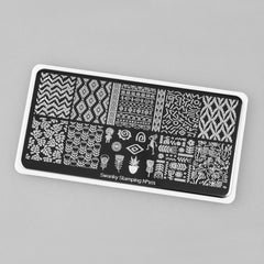 Placca per Stamping N. 101 di Swanky