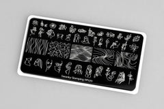 Stamping Platte Schablone  Nr. 070 von Swanky
