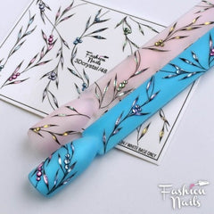 Sticker Design Crystal 3D Nr. 48 (Wasserlösliche Aufkleber)