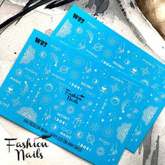 Sticker Design W83 (Adesivi solubili in acqua)