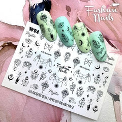 Sticker Design W84 (Sticker ad acqua solubili)
