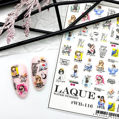 Sticker Design WB116 (adesivi rimovibili) di Laque