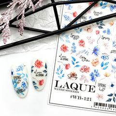Sticker Design WB121 (Wasserlösliche Aufkleber) von Laque