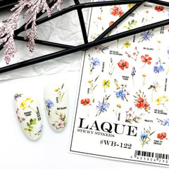 Sticker Design WB122 (Wasserlösliche Aufkleber) von Laque
