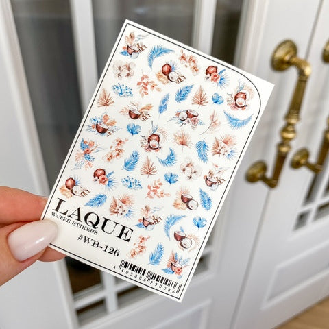 Sticker Design WB126 (Wasserlösliche Aufkleber) von Laque