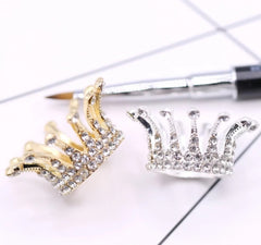 Pinselhalter Krone gold oder silber