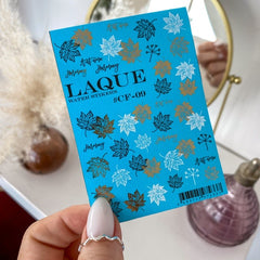 Slider mit Folie CF-09 gold (Wasserlösliche Aufkleber) von Laque