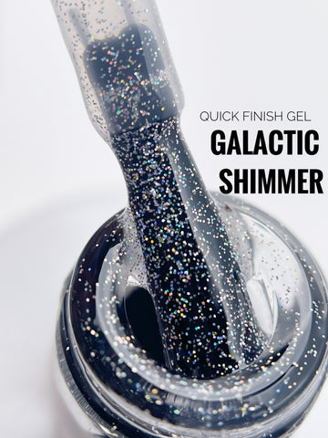 Quick Finish Gel (senza strato di dispersione) 15ml Galactic Shimmer di Love my Nails