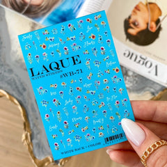 Sticker Design WB71 (Wasserlösliche Aufkleber) von Laque