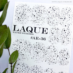 Sticker Design AE36 von LAQUE (Wasserlösliche Aufkleber)