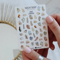 Sticker Design RF406F(Wasserlösliche Aufkleber)