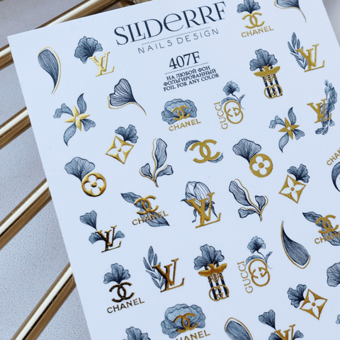 Sticker Design RF407F (Wasserlösliche Aufkleber)