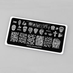Stamping Platte Schablone  Nr. 087 von Swanky