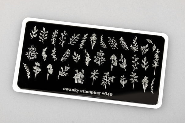 Stamping Plate Stencil No. 040 by Swanky