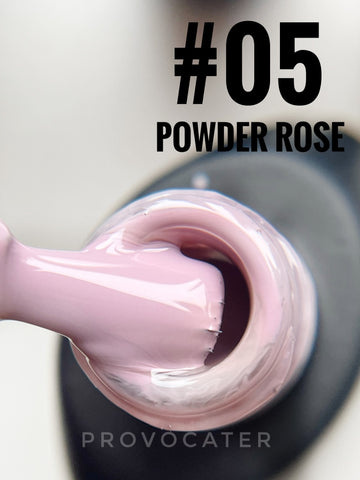 UV/LED Gel Smalto 'Powder Rose' 4ml e 7ml Nr.05