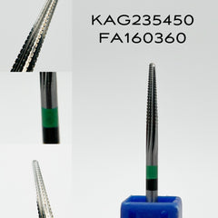 Utensile per fresatura in carburo per acrilico grosso KAG23545O