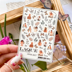 Sticker Design WB217 (Wasserlösliche Aufkleber) von Laque