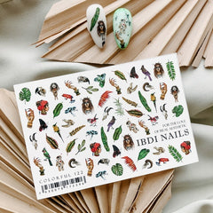 Sticker COLORFUL 122 von IBDI Nails