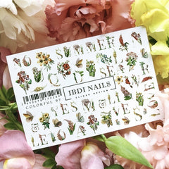 Sticker COLORFUL Nr. 97 von IBDI Nails