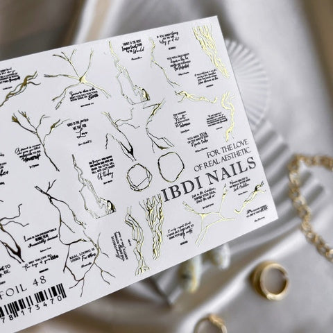 Sticker Air Foil 48 from IBDI Nails