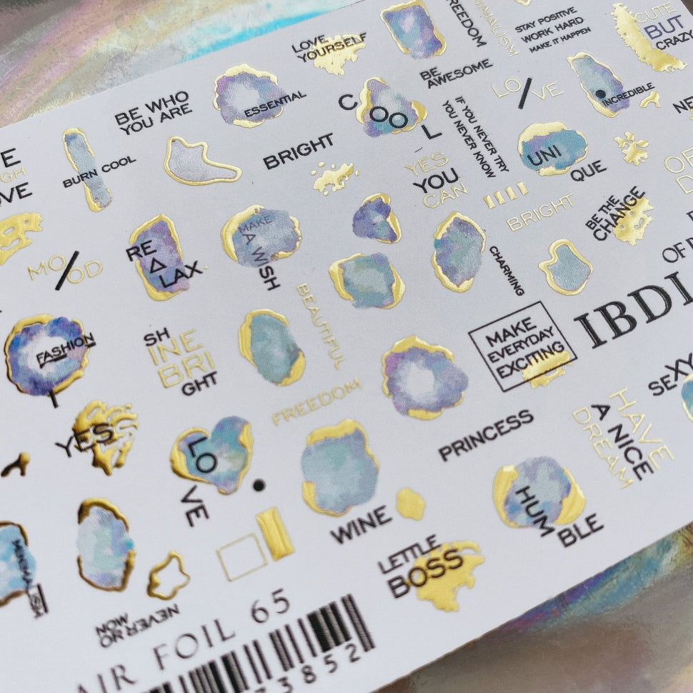 Sticker Air Foil 65 di IBDI Nails