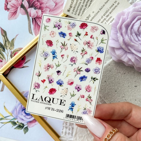 Sticker Design WB226 (Water-soluble Stickers) by Laque