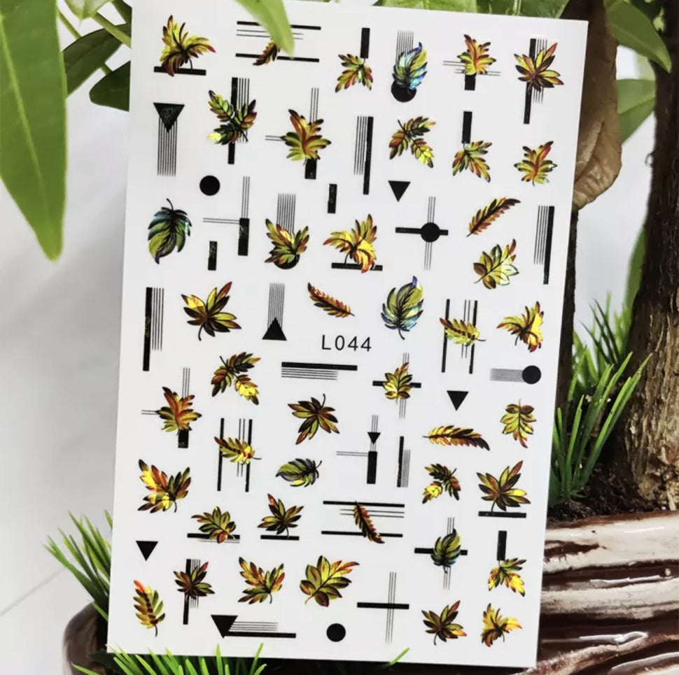 sticker autumn motifs