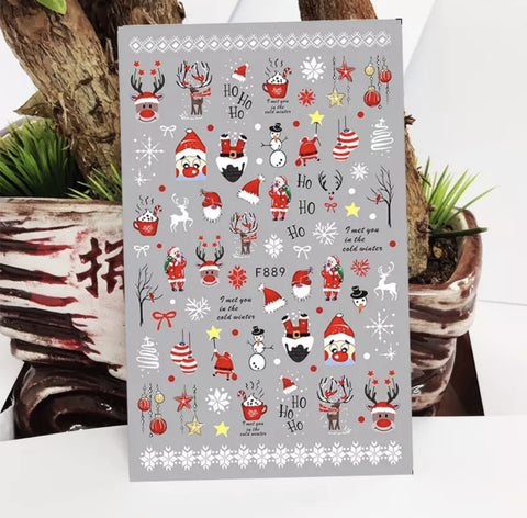 Sticker Weihnachten und Wintermotive