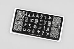 Stamping Platte Schablone Nr. 120 von Swanky