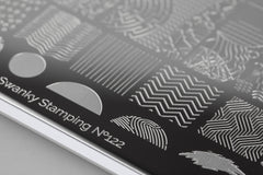 Stamping Platte Schablone Nr.122  von Swanky